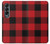 S2931 Red Buffalo Check Pattern Case For Samsung Galaxy Z Fold 4