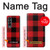 S2931 Red Buffalo Check Pattern Case For Samsung Galaxy Z Fold 4