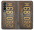 S3228 Vintage Car License Plate Case For Samsung Galaxy Z Fold 4
