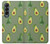 S3285 Avocado Fruit Pattern Case For Samsung Galaxy Z Fold 4