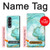 S3399 Green Marble Graphic Print Case For Samsung Galaxy Z Fold 4