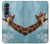 S3680 Cute Smile Giraffe Case For Samsung Galaxy Z Fold 4