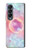 S3709 Pink Galaxy Case For Samsung Galaxy Z Fold 4
