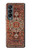 S3813 Persian Carpet Rug Pattern Case For Samsung Galaxy Z Fold 4