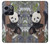 S3793 Cute Baby Panda Snow Painting Case For OnePlus 10T