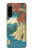 S3348 Utagawa Hiroshige The Monkey Bridge Case For Sony Xperia 5 IV