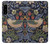 S3791 William Morris Strawberry Thief Fabric Case For Sony Xperia 5 IV