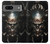 S1027 Hardcore Metal Skull Case For Google Pixel 7