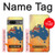 S2494 Australia Flag Map Rock Texture Case For Google Pixel 7