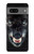 S2823 Black Wolf Blue Eyes Face Case For Google Pixel 7