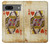 S2833 Poker Card Queen Hearts Case For Google Pixel 7