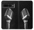 S1672 Retro Microphone Jazz Music Case For Google Pixel 7 Pro