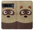 S2825 Cute Cartoon Raccoon Case For Google Pixel 7 Pro