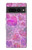S3710 Pink Love Heart Case For Google Pixel 7 Pro