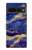 S3906 Navy Blue Purple Marble Case For Google Pixel 7 Pro