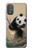 S2210 Panda Fluffy Art Painting Case For Motorola Moto G Power 2022, G Play 2023