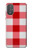 S3535 Red Gingham Case For Motorola Moto G Power 2022, G Play 2023