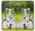 S3795 Kitten Cat Playful Siberian Husky Dog Paint Case For Motorola Moto G Power 2022, G Play 2023