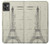 S3474 Eiffel Architectural Drawing Case For Motorola Moto G32