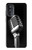 S1672 Retro Microphone Jazz Music Case For Motorola Moto G52, G82 5G