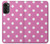 S2358 Pink Polka Dots Case For Motorola Moto G52, G82 5G