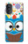 S2521 Cute Nerd Owl Cartoon Case For Motorola Moto G52, G82 5G