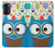 S2521 Cute Nerd Owl Cartoon Case For Motorola Moto G52, G82 5G