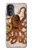 S2801 Vintage Octopus Case For Motorola Moto G52, G82 5G