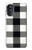 S2842 Black and White Buffalo Check Pattern Case For Motorola Moto G52, G82 5G