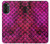 S3051 Pink Mermaid Fish Scale Case For Motorola Moto G52, G82 5G