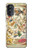 S3145 Antique Constellation Star Sky Map Case For Motorola Moto G52, G82 5G