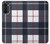 S3452 Plaid Fabric Pattern Case For Motorola Moto G52, G82 5G