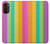 S3678 Colorful Rainbow Vertical Case For Motorola Moto G52, G82 5G