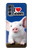 S0608 I Love Bacon Cute Baby Pig Case For Motorola Moto G62 5G