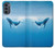 S0843 Blue Whale Case For Motorola Moto G62 5G