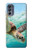 S1377 Ocean Sea Turtle Case For Motorola Moto G62 5G