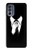 S1591 Anonymous Man in Black Suit Case For Motorola Moto G62 5G S1591 Anonymous Man in Black Suit Case For Motorola Moto G62 5G