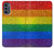 S2683 Rainbow LGBT Pride Flag Case For Motorola Moto G62 5G