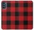 S2931 Red Buffalo Check Pattern Case For Motorola Moto G62 5G