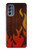S2988 Rally Car Tire Fire Case For Motorola Moto G62 5G