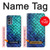 S3047 Green Mermaid Fish Scale Case For Motorola Moto G62 5G