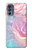 S3050 Vintage Pastel Flowers Case For Motorola Moto G62 5G