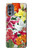 S3205 Retro Art Flowers Case For Motorola Moto G62 5G