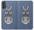 S3271 Donkey Cartoon Case For Motorola Moto G62 5G