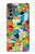 S3391 Abstract Art Mosaic Tiles Graphic Case For Motorola Moto G62 5G