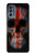 S3848 United Kingdom Flag Skull Case For Motorola Moto G62 5G