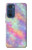 S3706 Pastel Rainbow Galaxy Pink Sky Case For Motorola Edge 30