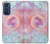 S3709 Pink Galaxy Case For Motorola Edge 30