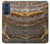 S3886 Gray Marble Rock Case For Motorola Edge 30