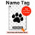S2355 Paw Foot Print Hard Case For iPad 10.9 (2025,2022)